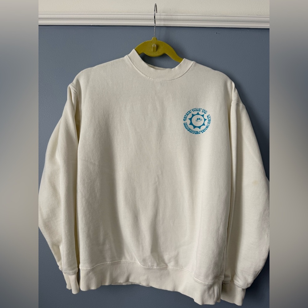 Women’s Ardene sweatshirt size S Graphic‎ On My Way To Brighten Your Day